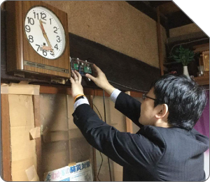 「みまもりシステムi.saveの設置」